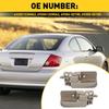 Door Handle Set For 2003-2008 Toyota Corolla Plastic Beige 2-Pcs