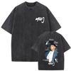 Washed Vintage Rapper Milo J    Music Album Logo Merch Tshirt Unisex Women Hip Hop Fashion Oversized T Shirts Streetwear