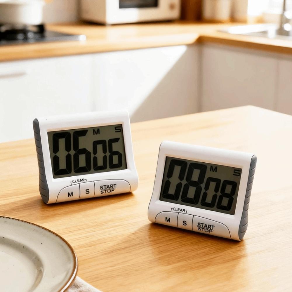 Large Display Screen Cooking Timer Loud Alarm Countdown Timer Digital Kitchen Timer Homework