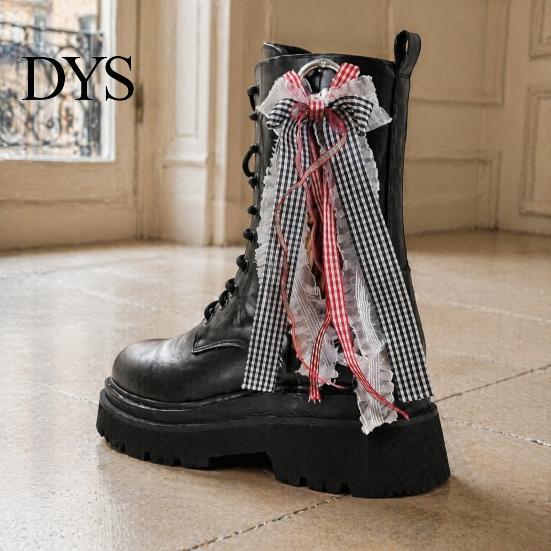 Faux Pearl Chain Bow 1 Pair Ribbon for Cowgirl Boots, Satin Boot Charm with Decorative Star Chain, Shoe Accessory Women