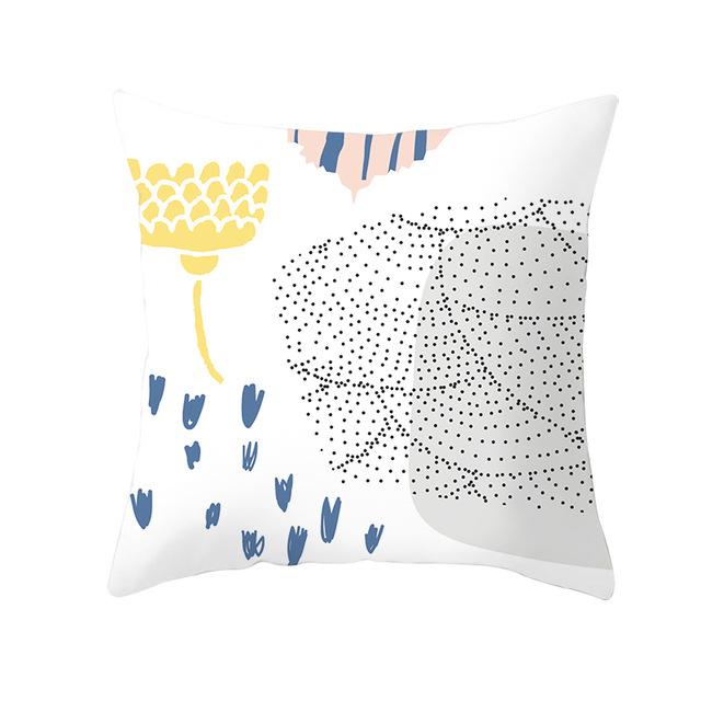 Geometric Printing Cushion Cover Creative Geometric Polyester Decorative Pillowcase Home Accessories Sofa Pillow Case Almohada