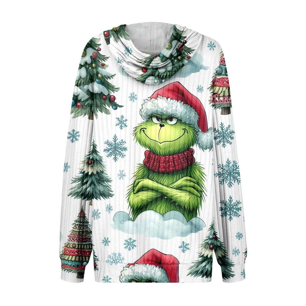Mikiny pro ženy Trendy topy Ležérní Podzimní Móda Mikina s dlouhým rukávem S kapsami Svetr Lehký