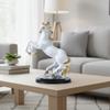 Art Horse Ornament Modern Animal Sculpture Desktop Ornament Horse Statue  Entrance
