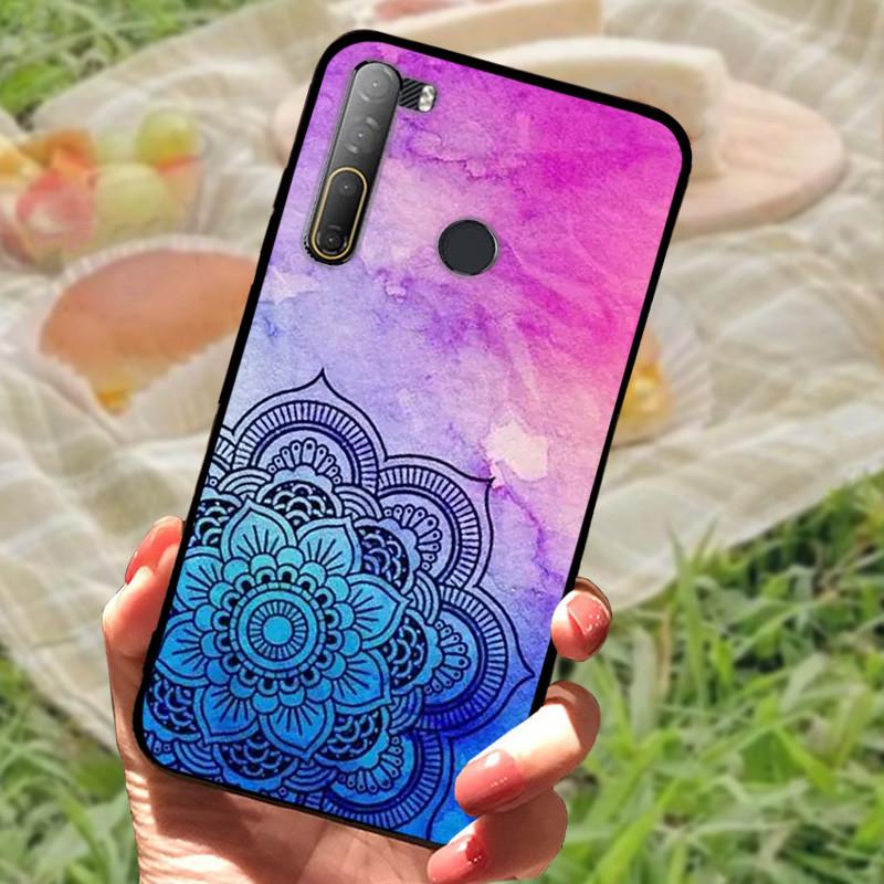 For HTC Desire 20 Pro Case Cover For Desire20 Pro Silicone Soft Marble Black Bumper Funda Coque for HTC Desire 20 Pro Protective