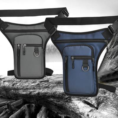 Men Drop Leg Bag Waist Bag For Men Fanny Pack Phone Purse Motorcycle Riding Shoulder Cross Body Thigh Male Hip Belt Waist Bags