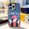 M-Mystic Messenger Cute Phone Case For iPhone 17,16,15,14,13,12,11,Pro,XS,Max,Plus,Mini,SE4,E Black Matte Shockproof Cover