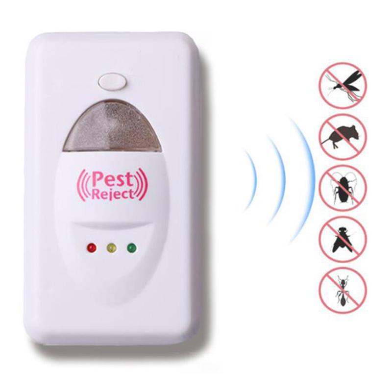 1Pc Electronic Ultrasonic Electromagnetic Anti Pest Bug Mosquito Cockroach Mouse