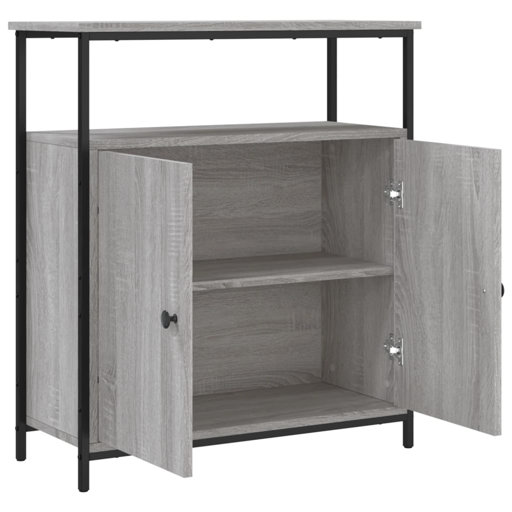 Sideboard Gray Sonoma 70x30x80 cm Particleboard