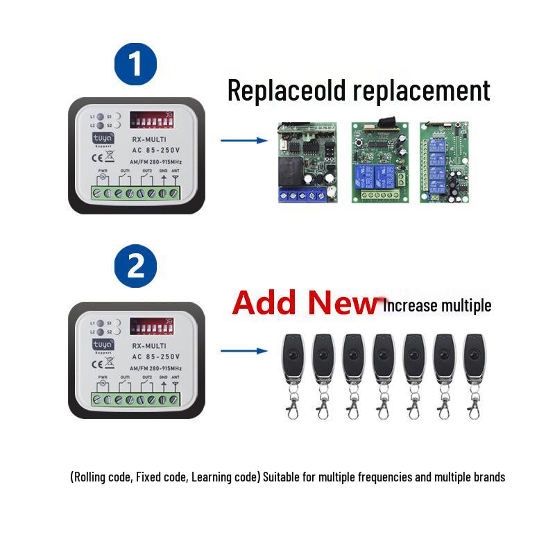 WiFi Smart Garage Door Controller with Alexa Voice & App Remote Timing