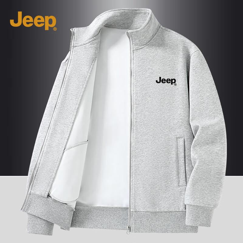 

JEEP Men s Fashion Stand Collar Sports Jacket 3XL