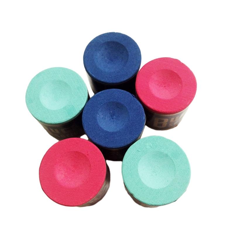 2 Stück Zylindrisches Snooker Billard Queue Pool Kreide Rutschfest Snooker Kreide Billard Puderkreiden Pool Queue Zubehör