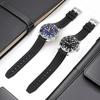 Sibehill 20mm Replacement Silicone Watch Band for Omega and X, Swatch, MoonSwatch, Speedmaster.