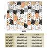 Cute Cat Kitten Cartoon Doodle Throw Blanket Ultra Soft Cozy Fleece Blankets Portable Lightweight Flannel Blanket for Bed Sofa
