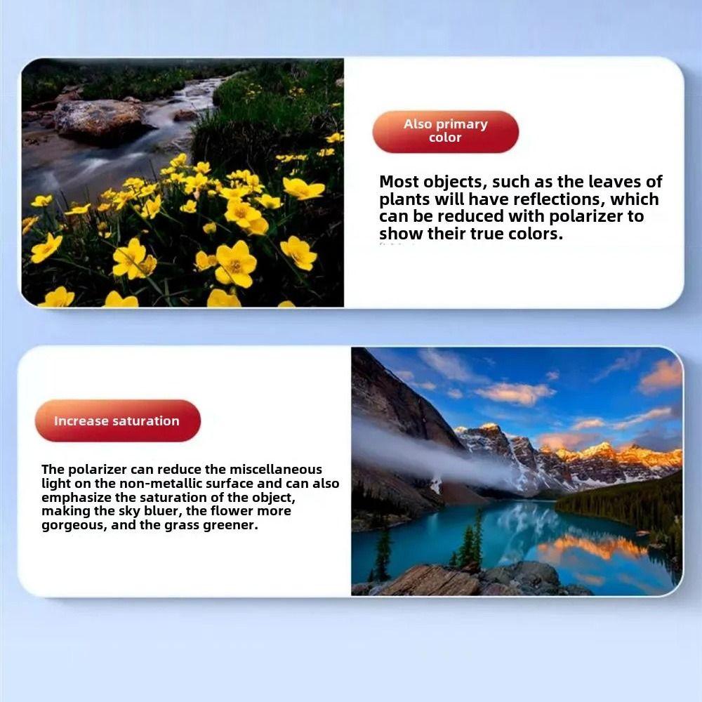 High-definition Mobile Phone Polarizing Filter Polarizer Camera Lens Mobile Phone Photography