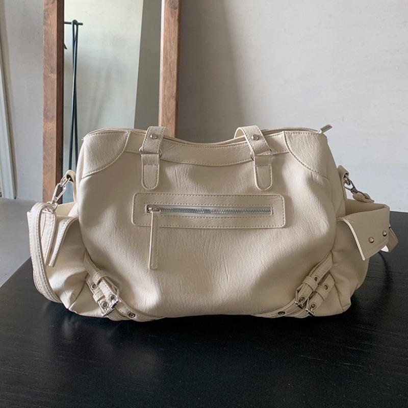 Motorcycle Bag Hot Girl Bag Large Capacity Casual and Versatile Single-shoulder Crossbody Tote Bag