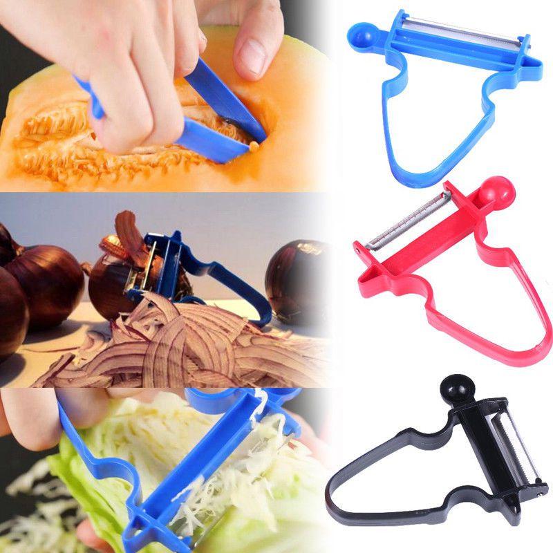 Versatile Magic 3pcs Peeler Set Trio Peeler Slicer Multifunctional Vegetable Kitchen Tools