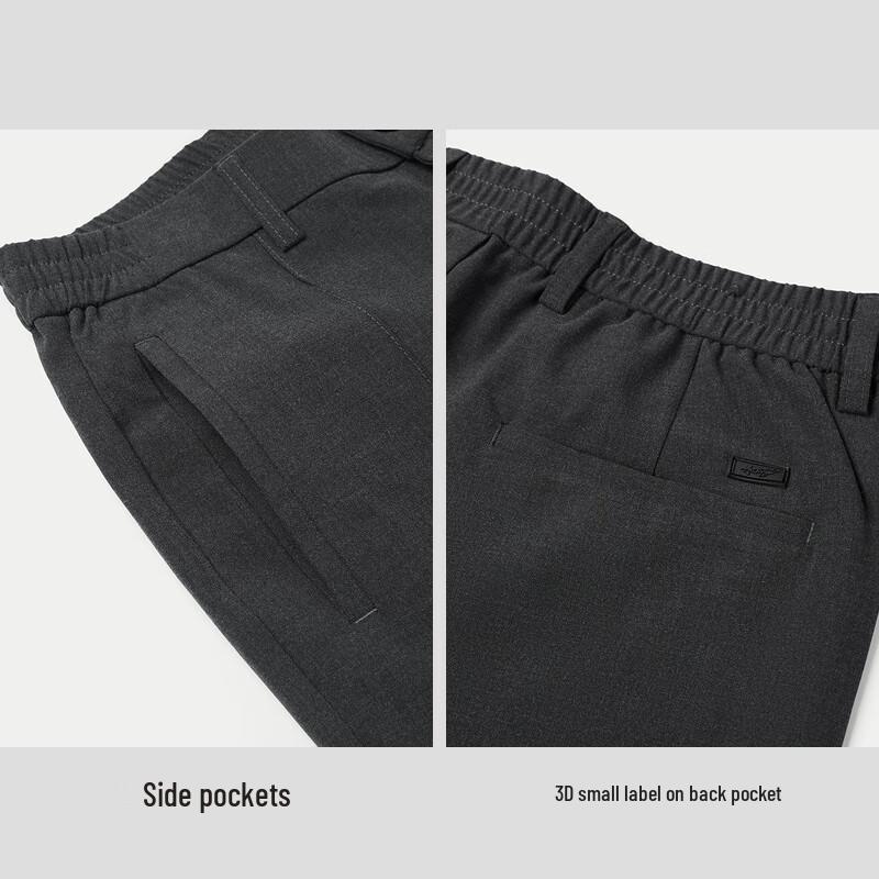 HLA Men's Light Business Casual Pants