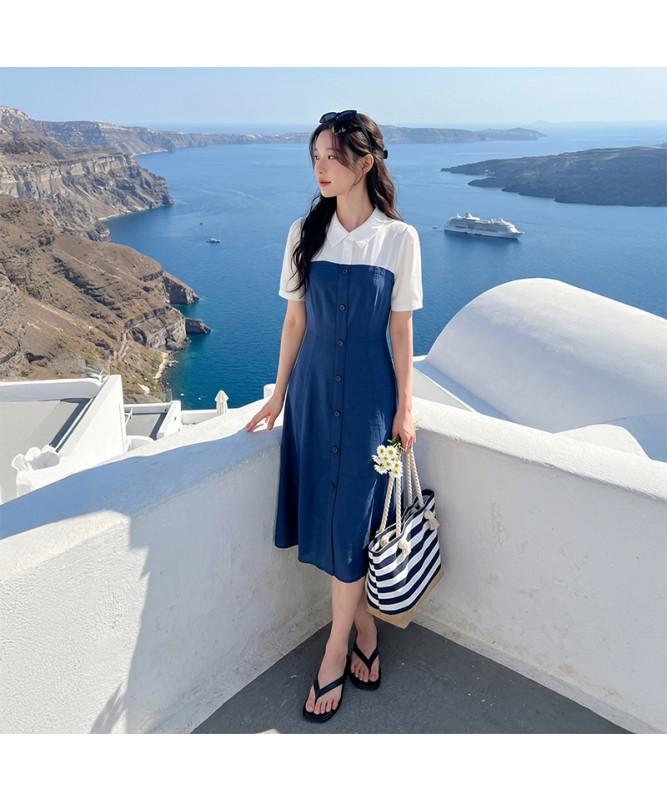 SOUP Bustier Half Sleeve Flare Dress (Sa4Opm3)