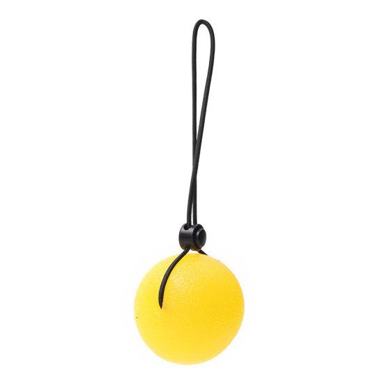 Silikon Griffball Hand Finger Kraftübung Stressabbau Massage Seil Spielzeug