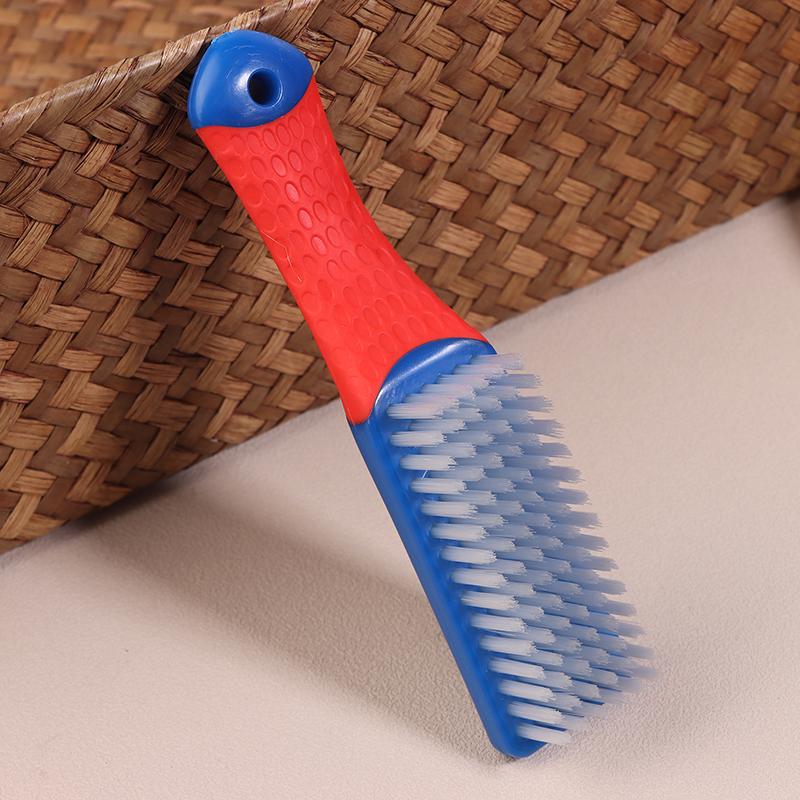 Wire Brush/Bristle Brush/Nano Silk Brush W Silicone Handle Grip For Rust Wielding Slag Dirt Paint Scrubbing With Deep Cleaning