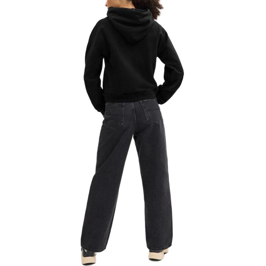 Coach Cosmic  FW24 Printed Raglan Sleeve Hoodie Women hoodies Black CX181-BLK