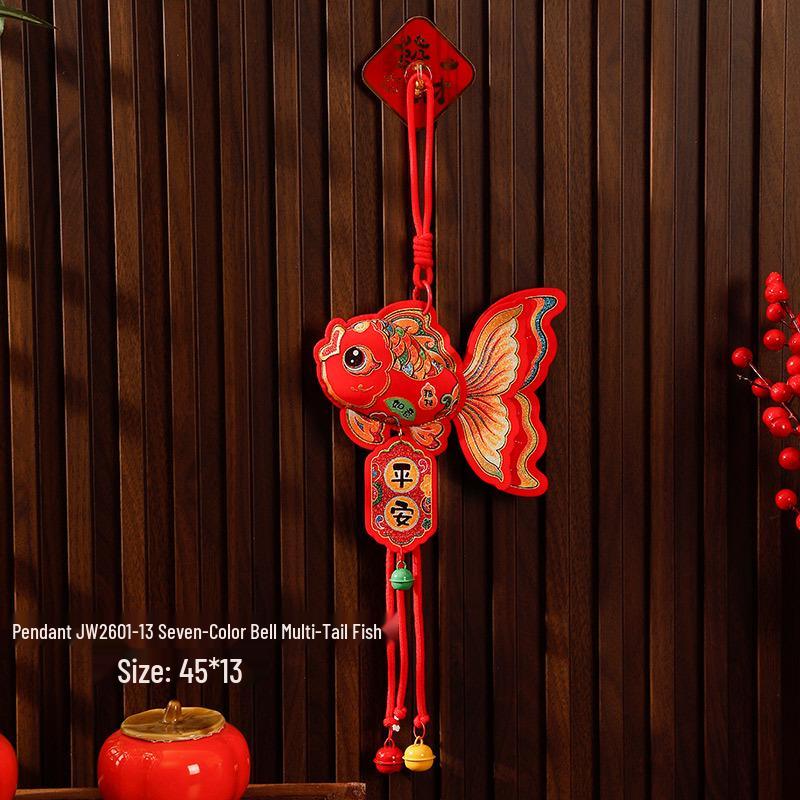 2026 A Ló Éve Fu Plakett Beltéri Ünnepi Medálok Bejárati és Nappali Dekorációhoz