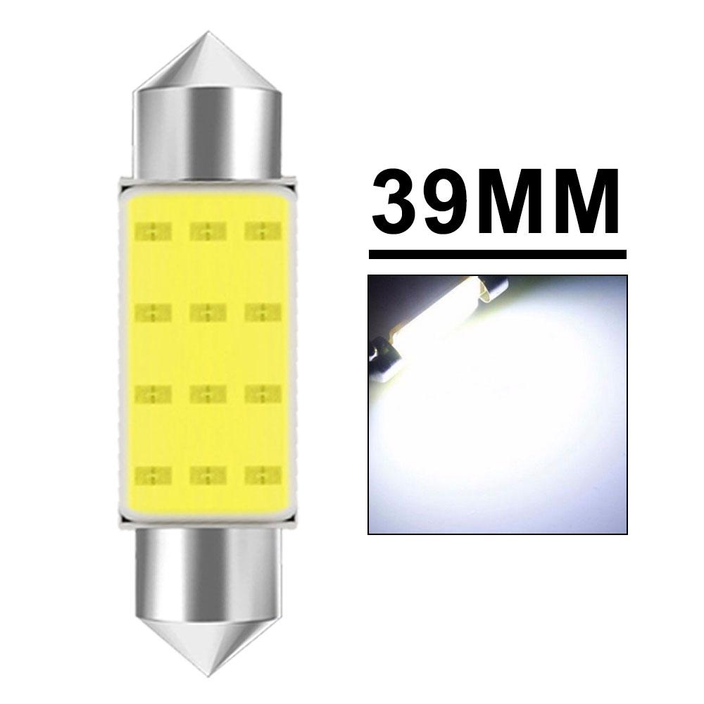 10/20/50 Stück C5W LED-Birne Soffitte 31mm 36mm 39mm 41mm 12V 7000K Weiß Auto Innenraum Deckenleuchte Leseleuchte Kofferraum Kennzeichenbeleuchtung
