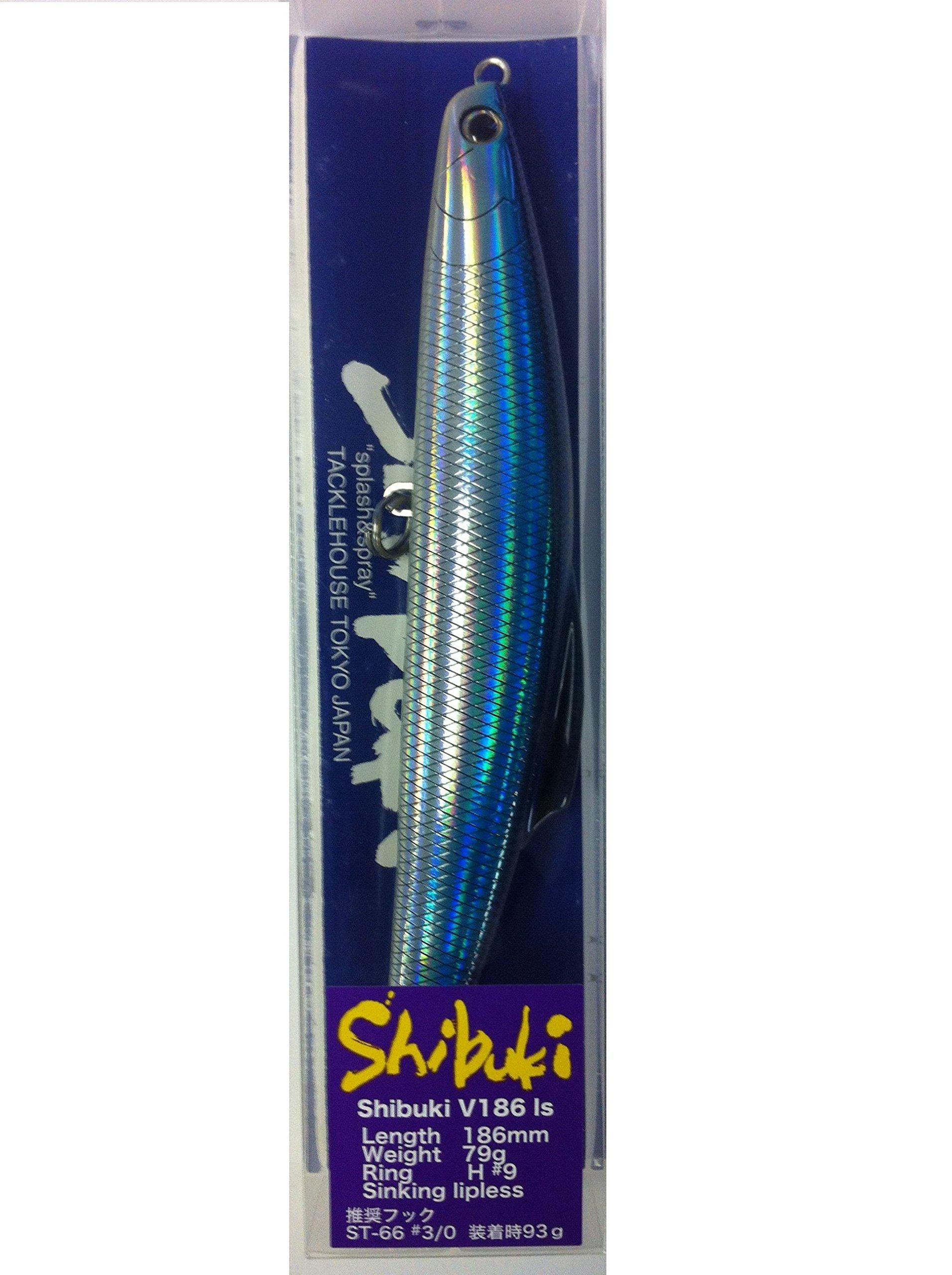 

TackleHouse Minnow Shibuki LS Lipless 186mm 79g Flying Fish HG V186ls Lure #04