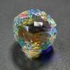 Natural Rainbow Color Cube Cut 60.65 Ct Mystic Topaz Loose Gemstone