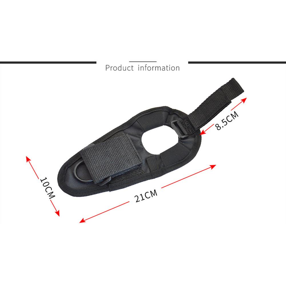 

Diving Flashlight Anti-slip Fixing Sleeve Outdoor Lighting Magic Tape Wrist Strap Glove Torch Protective Holder Diving Gear чорний