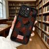 Leopard Print Strawberry Soft TPU Phone Case for iPhone 17 16 15 14 13 12 11 Pro Max Plus Shockproof Anti-Slip Cover