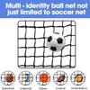 Portable Soccer Net Football Backstop Net Baseball Hitting Net Softball Barrier Net Volleyball Training Stop Net Equipment