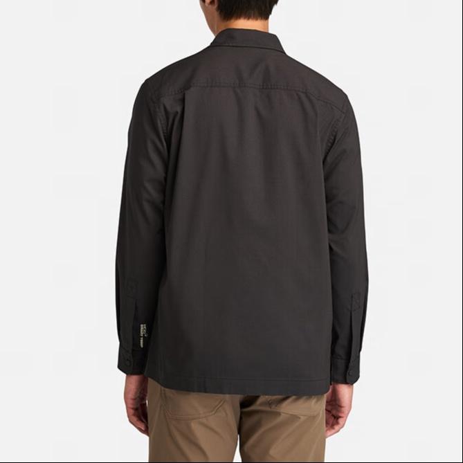 Timberland Shirts Men's Black Lapel Moderate Other A68WU-001