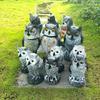 Garden Owl Bird Repellent Ornament - Realistic Head-Turning Design for Outdoor Decoration