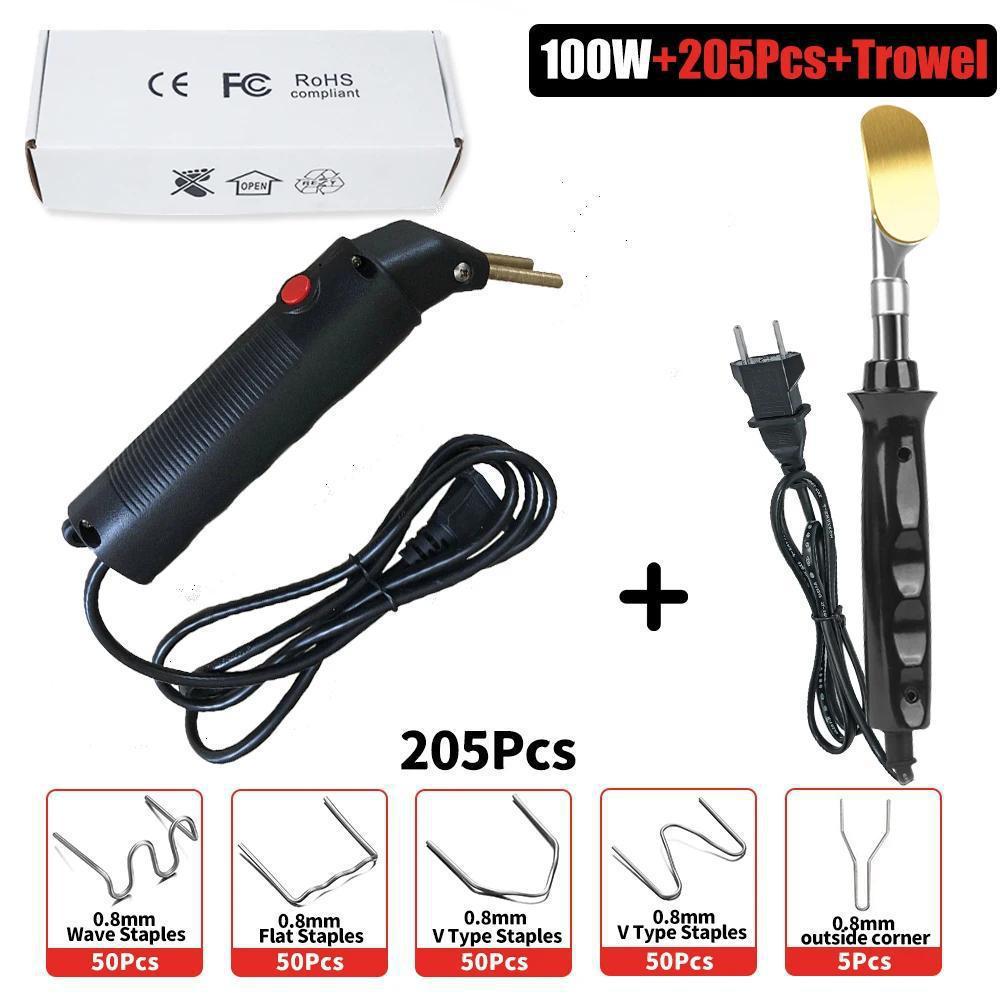 Plastic Bumper Repair Welder Kit with Hot Melt Gun and Welding Rods