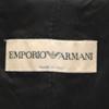 Emporio Armani Hecho en Italia Chaqueta entallada con estampado de círculos 40 negro Mujer Usado