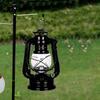 Retro Portable Kerosene Lantern Camping Lights Metal Hurricane Oil Table Lamp Vintage Climbing Fishing Camp Light