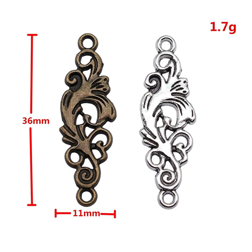 Double Star Connectors Moon For Celestial Themed Bulk Jewelry Findings