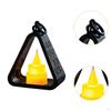 Bedside Lamp Desktop Atmosphere Light Lightweight Decorative Triangle Desk Ornament for