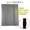 6KJFEIWG Card Case/Trading Card File (Holds 360 Cards) Card Binder/Trading Card Case File with 9 Pockets (Black)