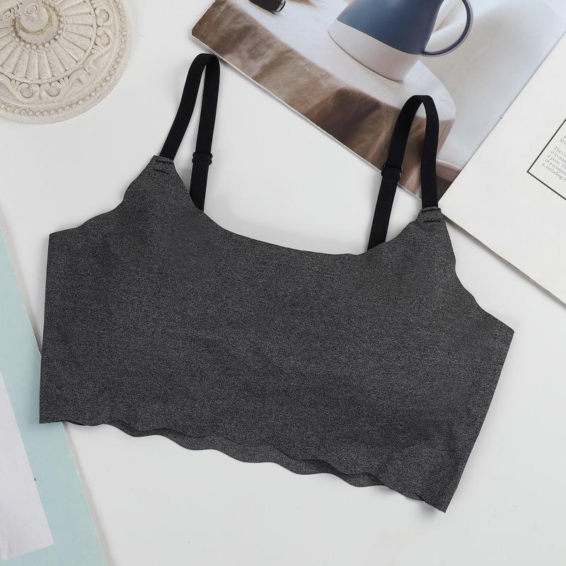 Comfortable Seamless Wireless Plus Size Yoga & Sleep Bra for Women - Beautiful Back Design