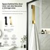 1/2Pcs Heavy Duty S Shower Door Hooks Rustproof Stainless Steel Bathroom Hangers for Towel Robe Kitchen Organizing