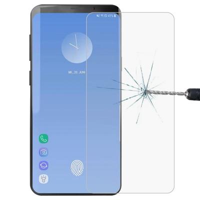 0,26 mm 9H 2.5D explosiebestendige gehard glazen screenprotector voor Galaxy S10, ontgrendeling via vingerafdruk op het scherm wordt niet ondersteund.