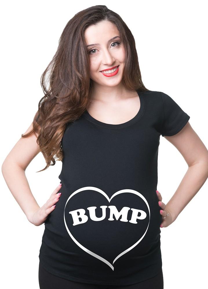 bump T-shirt True Pregnancy T-shirt with ruched sides elastic fabric Shirt Unisex T-Shirt XL