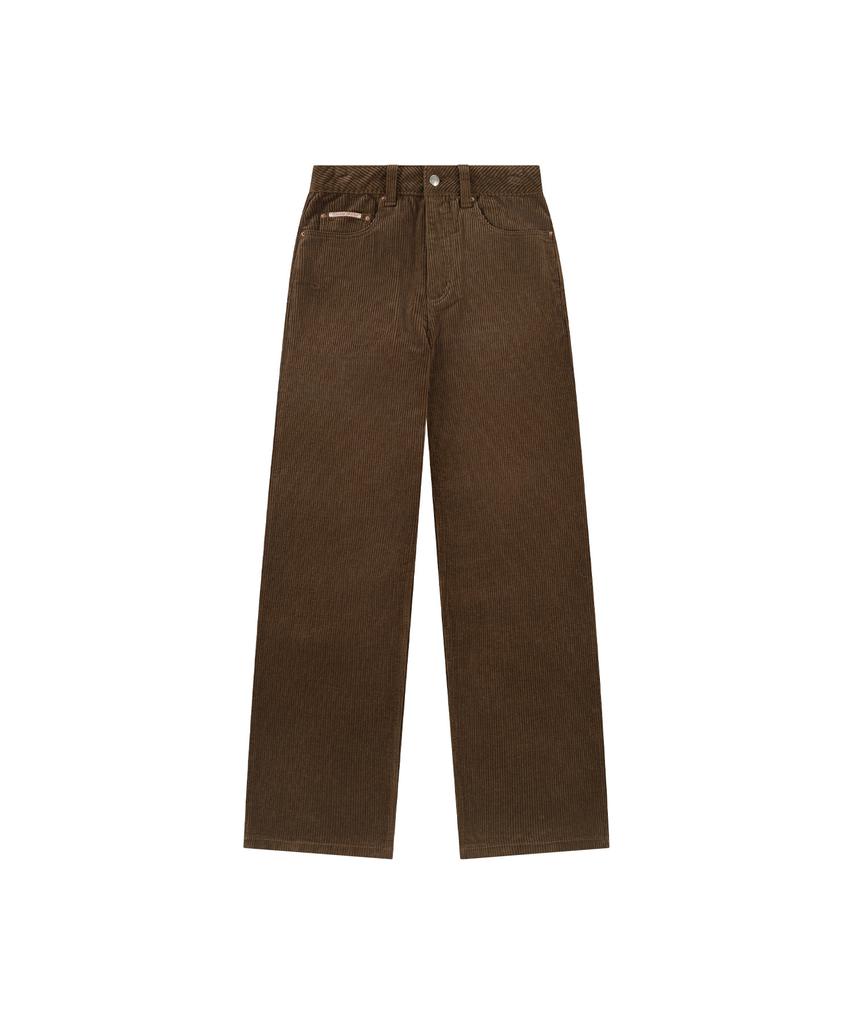 Banwonateullie P3270 Wide Corduroy Pants_Brown