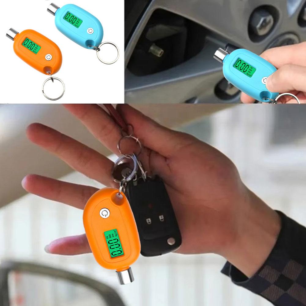 Auto Tire Gauge Digital With LCD Display Car Tire Air Pressure Tester PSI Meter Motorcycle Tire SafetTire Safety Testing Tool