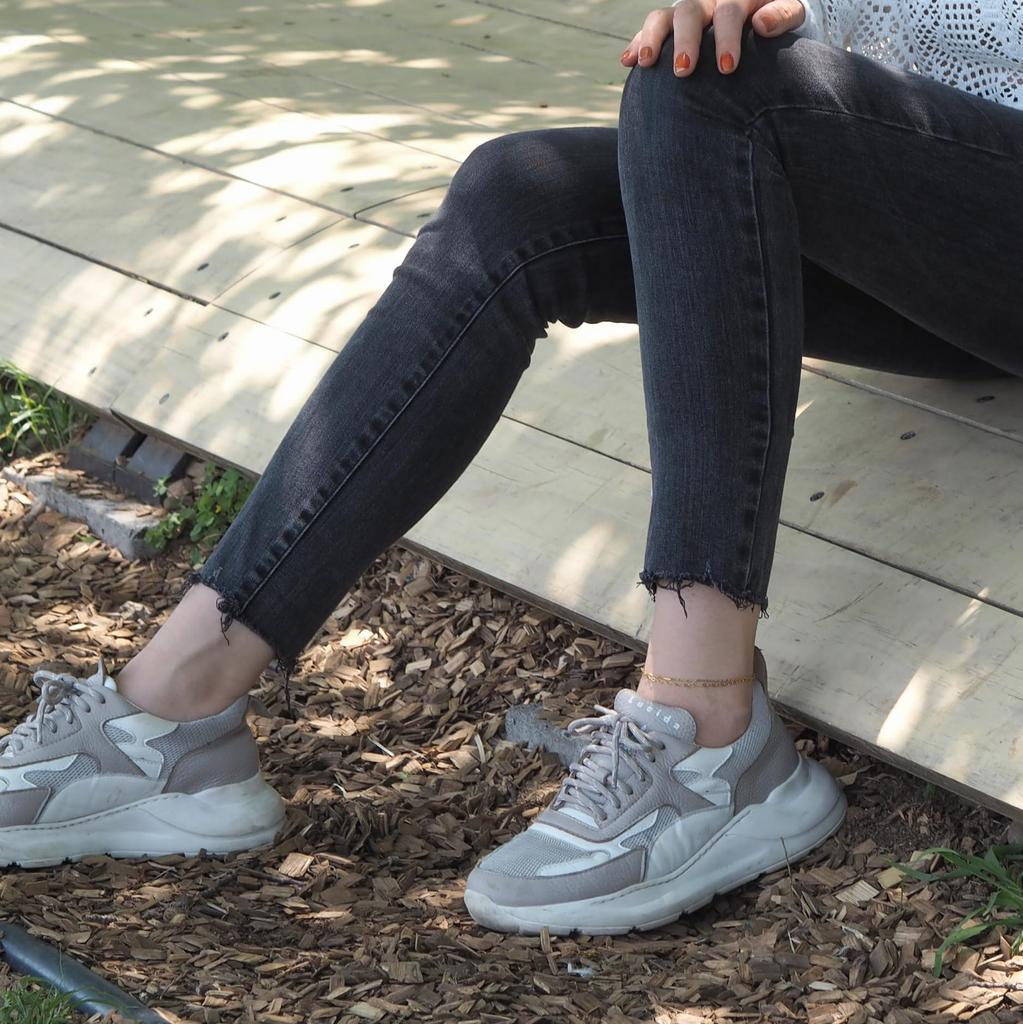 Anklets Allergy Leave on Double Chain Hawaiian Thin Extra Fine Gold Pair Adjuster Included [Alavel] Women's [Metal Compatible]