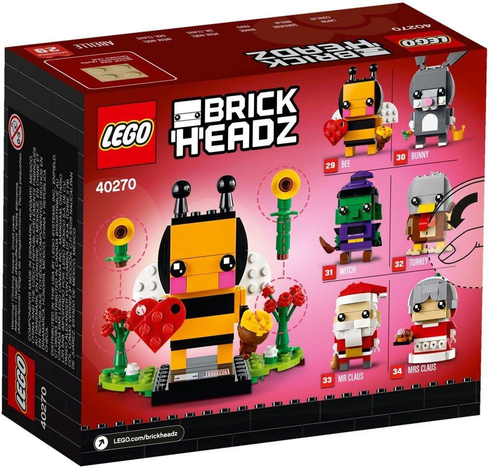 LEGO BrickHeadz Bee LEGO BrickHeadz Bee 40270 Valentine's Valentine's