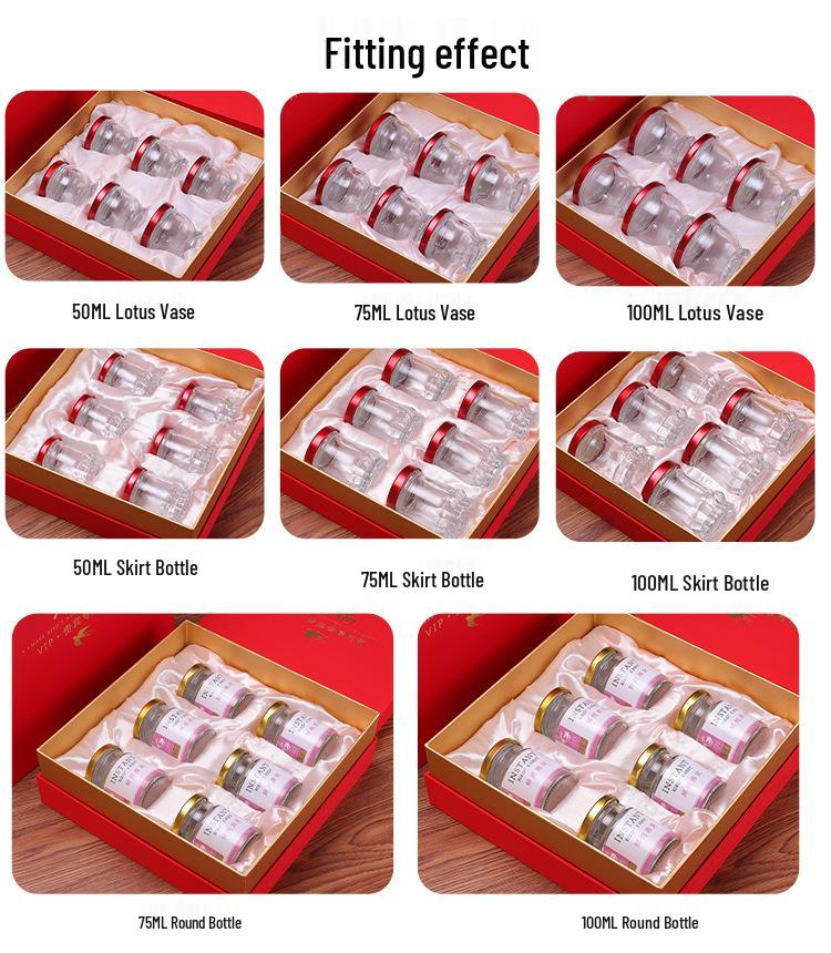 Freshly Stewed Bird's Nest Gift Box - Ready-to-Eat, 3/5/6 Bottles (75ml/100ml) - Premium Business Gift Packaging