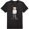 Polo Bear Print Crew Neck Short Sleeve T-Shirt Women Tops 211795419-002